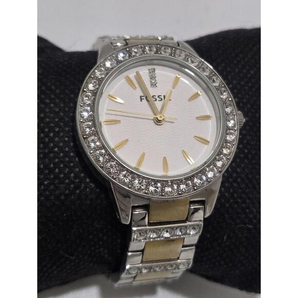 Fossil FS-2409T Ladies\' 34mm Dual Tone Analog Watch. main image 5